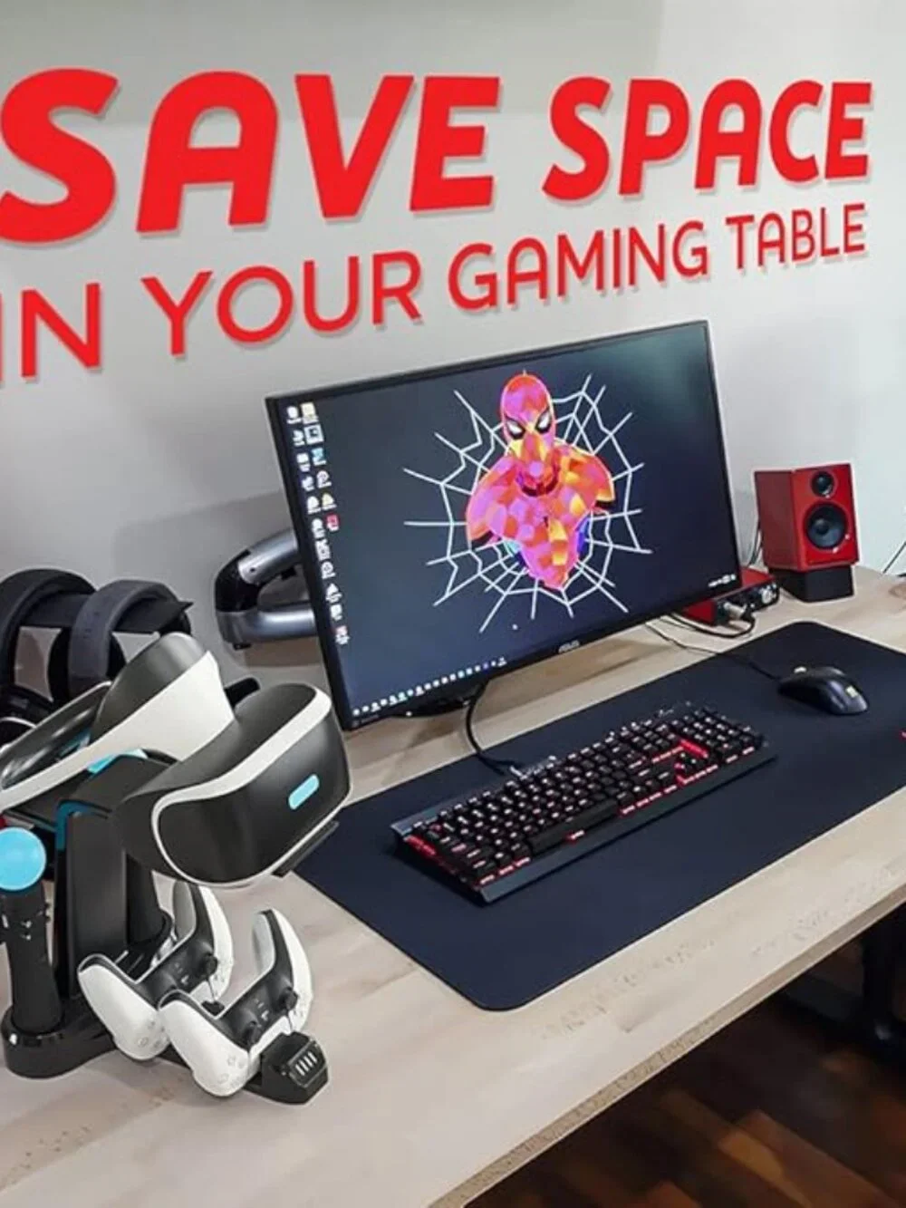 Skywin VR Charging Stand for Gamers – PSVR Charging Station to Showcase, Display